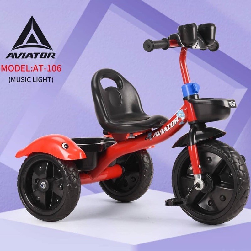 Sepeda Anak Tiga Roda Tricycle Anak Aviator 106