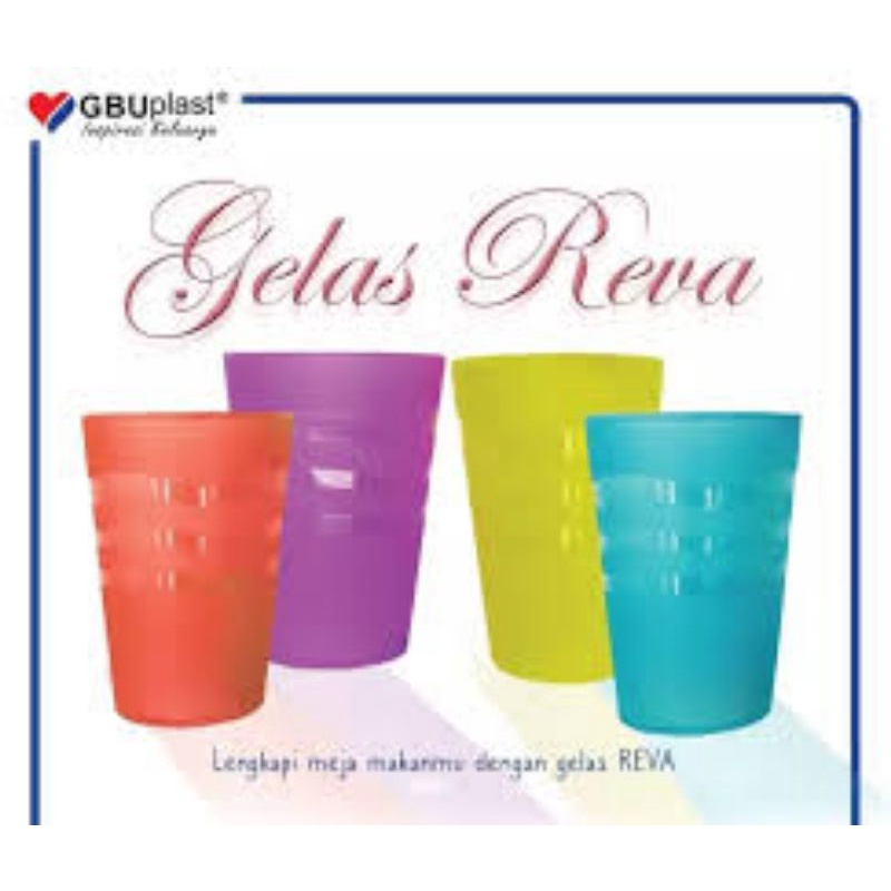 GBU Plast Gelas Plastik Reva GL-104