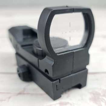 Teropong Senapan Holographic Green Dot Scope 20mm Rail Mount