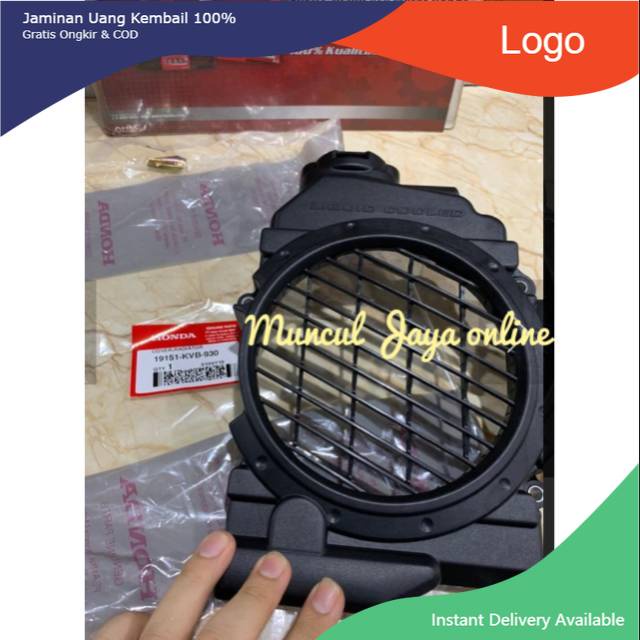 Cover Tutup Radiator Vario 110 lama CW dan Techno Karbu 19151-KVB-930