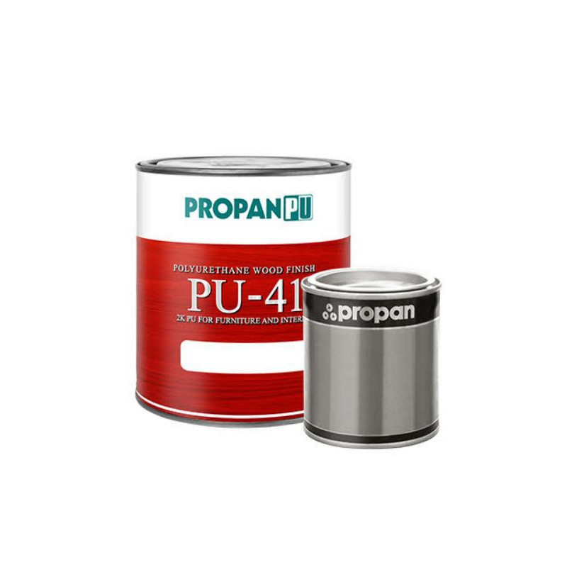 Jual Cat Polyurethane Top Coat PROPAN PU41 (Clear Finish) 1 LT SET
