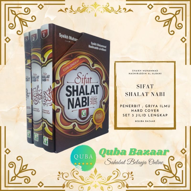 Buku Sifat Shalat Nabi Syaikh Al-Albani Edisi Lengkap 3 Jilid | Syaikh Muhammad Nashiruddin Al-Alban