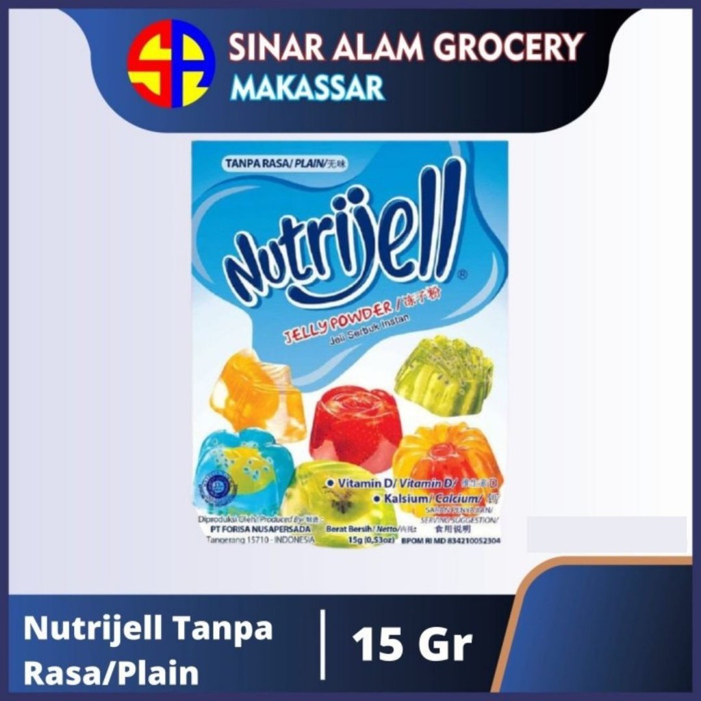 

Nutrijell Tanpa Rasa/Plain 15 gram