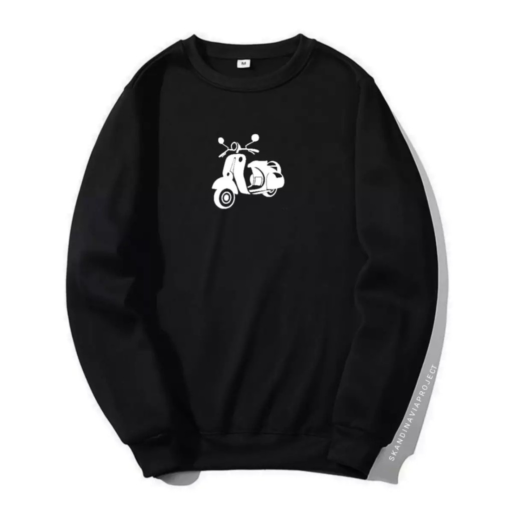 SWEATER UNISEX VESPA TEBAL TERBARU,