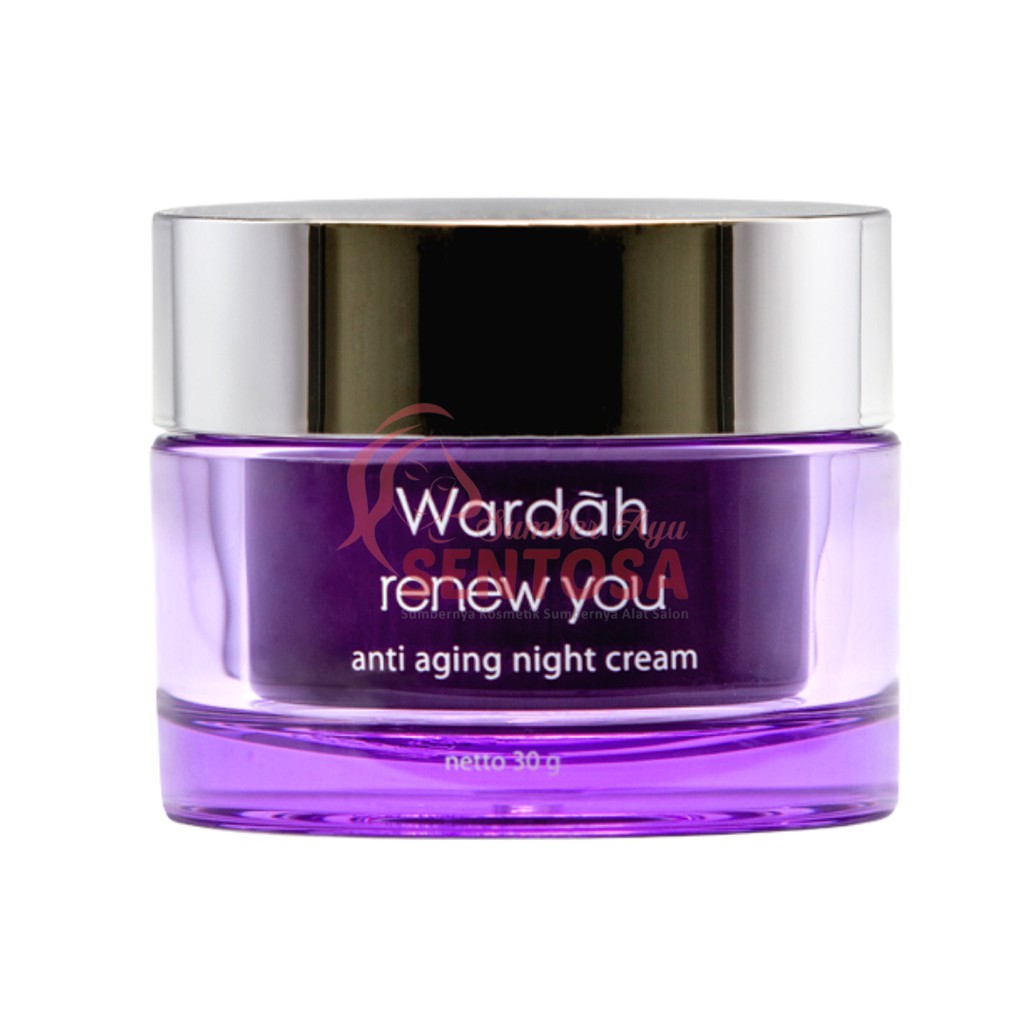 WARDAH RENEW YOU ANTI AGING NIGHT CREAM 30GR