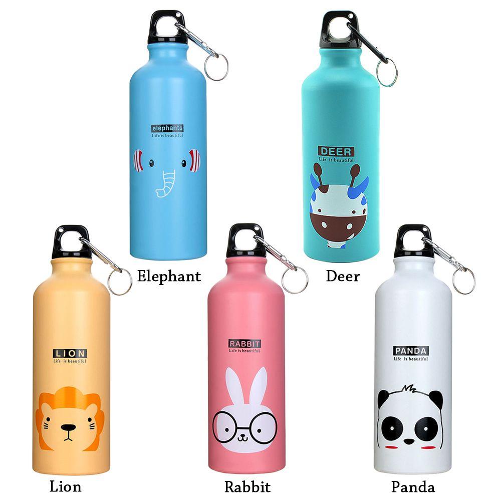 Suyo Botol Air Minum 500ml Motif Hewan Lucu Untuk Pelajar