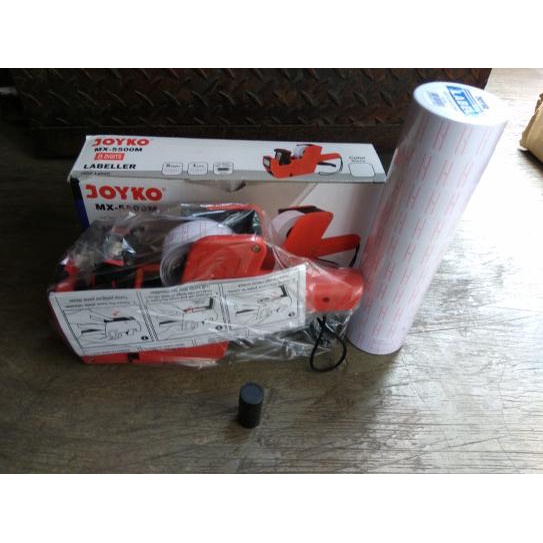 

♕ price labeller MX-5500M Joyko + kertas label 10 roll+ 2 pc tinta atk ➤