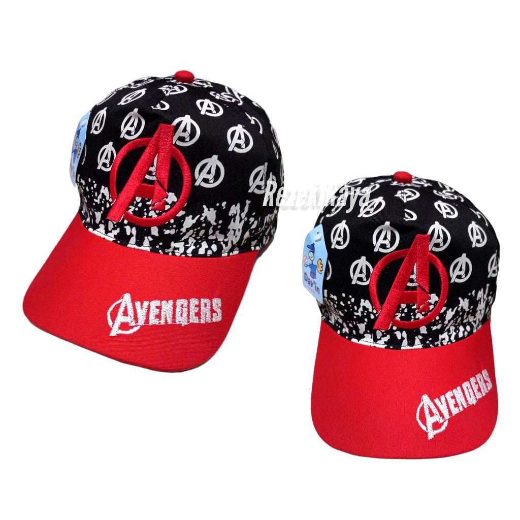 Topi AVENGERS Topi Anak Laki Laki Topi Baseball Kartun Anak