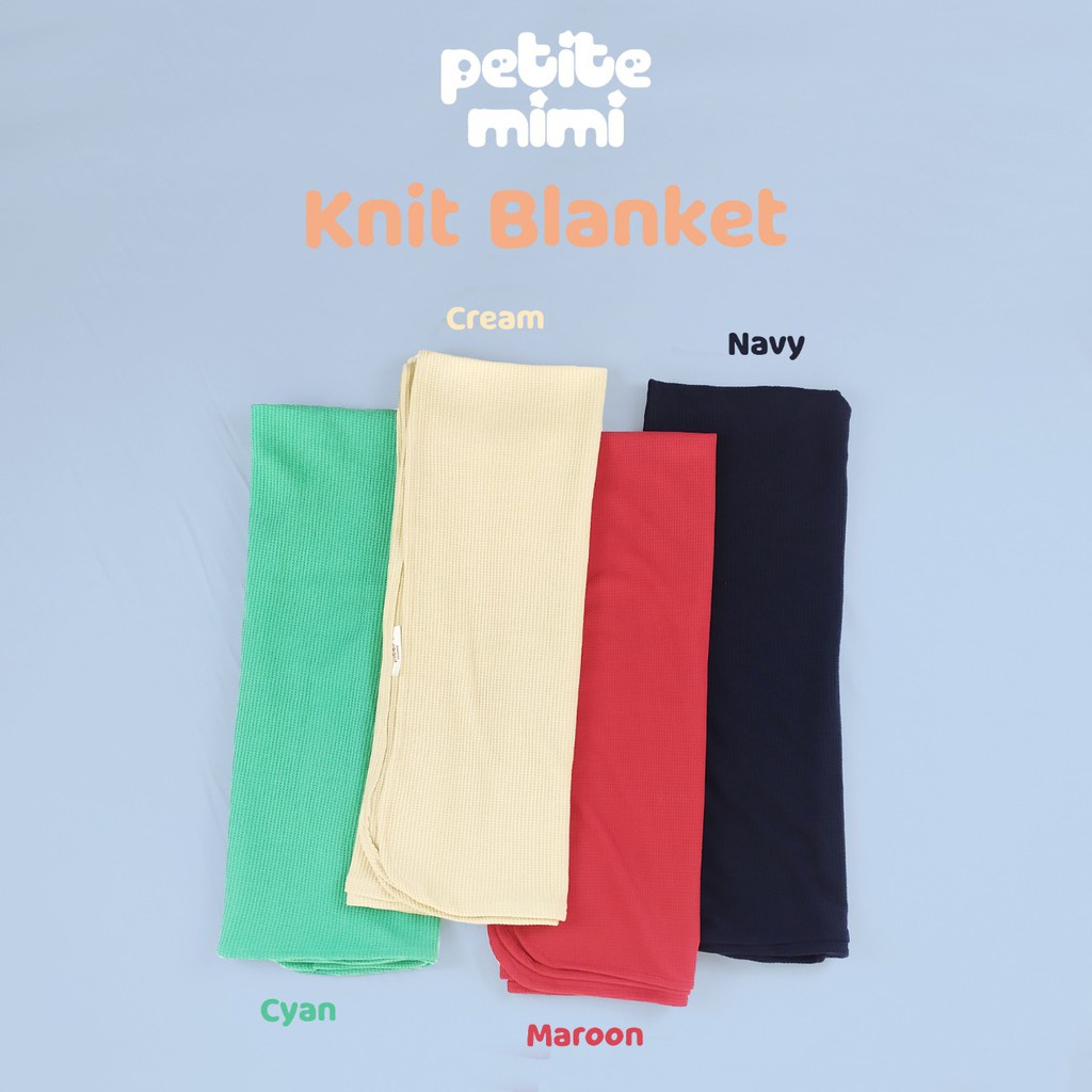 Petite Mimi 65x95cm Knit Blanket Warna Random - PM-KNB