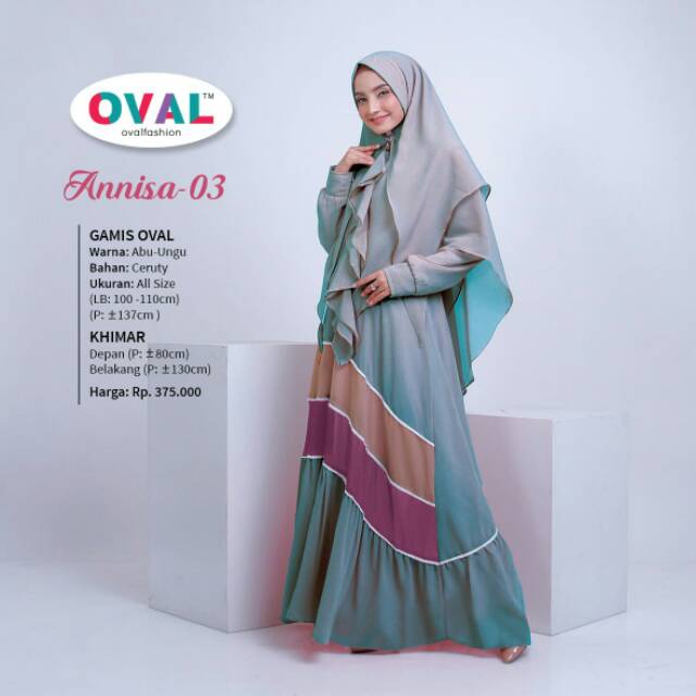 Gamis Syari Oval Annisa