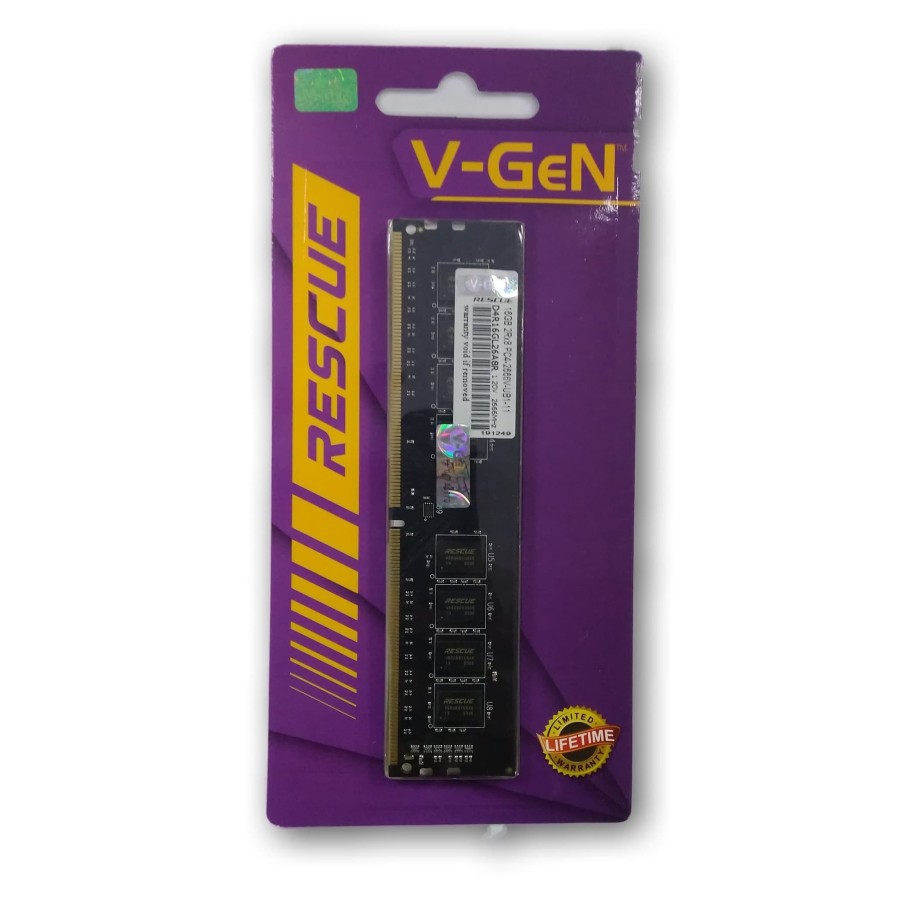 V Gen DDR4 16GB 17000 19200 21300 LONGDIMM V-GeN RESCUE VGEN