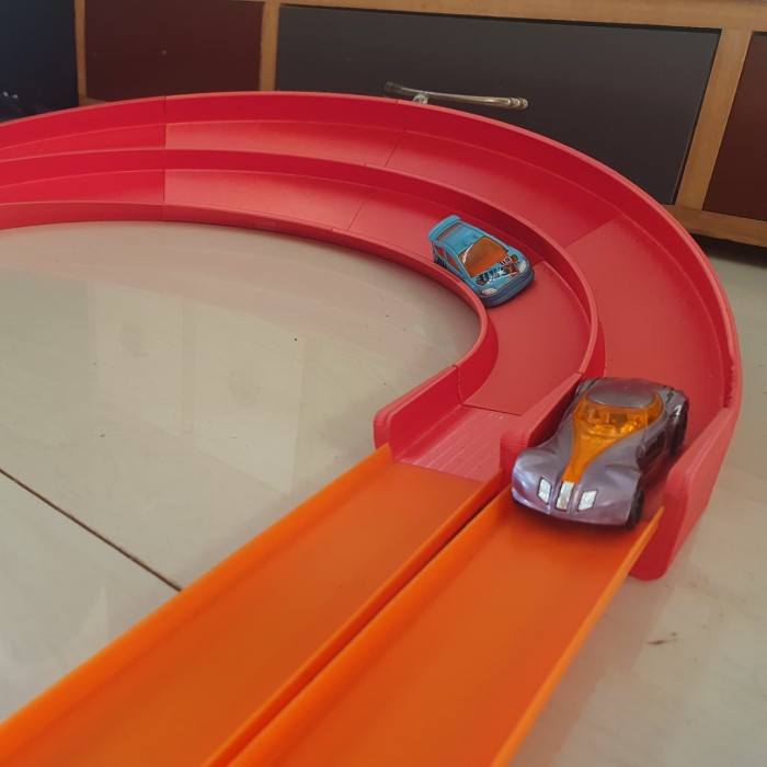 Jual Hot Wheels Track Belokan Turn 2 