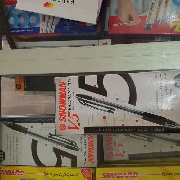 

Terlaris Ballpoint Snowman V-5 Gilaa!!!