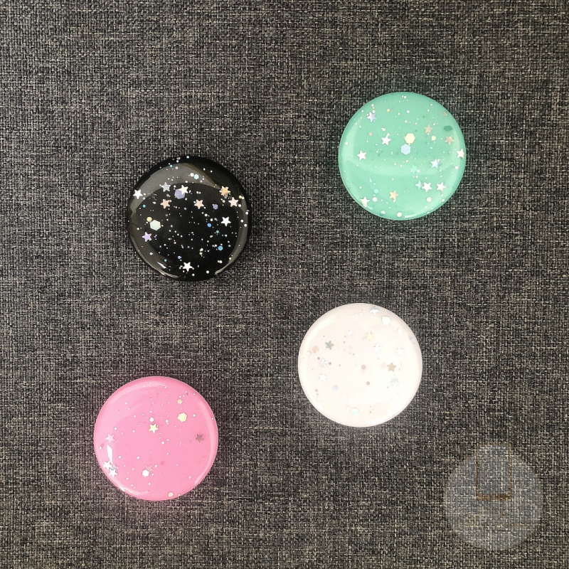 Bracket Finger Holder 3D Popsocket Luxury Liquids Glitter Bling Phone Holder Pop Socket for Phone Stand