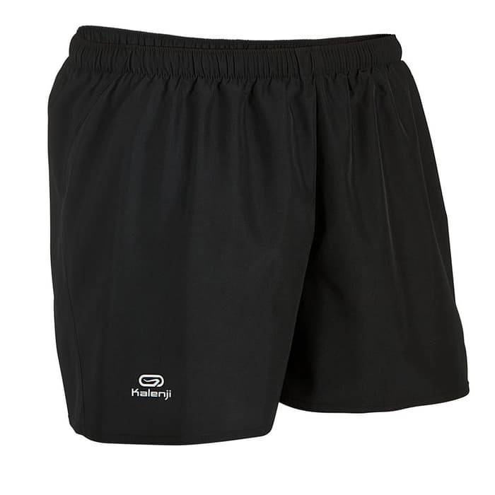 TERLARIS - KALENJI CELANA PENDEK JOGGING HITAM DECATHLON - M CELANA LARI