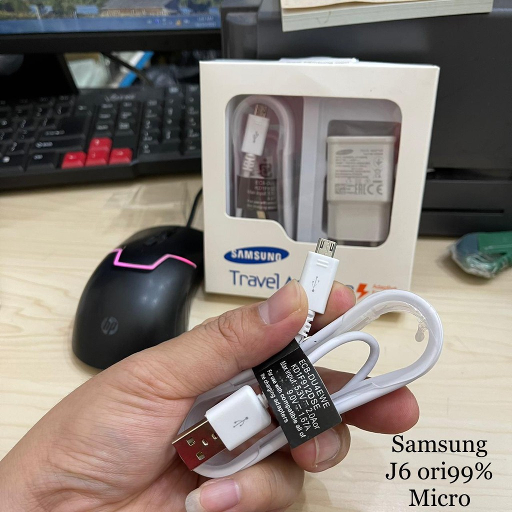 Travel Charger Atau Casan Samsung J2 PRIME /J5 /J6 /S6/ S7 MICRO