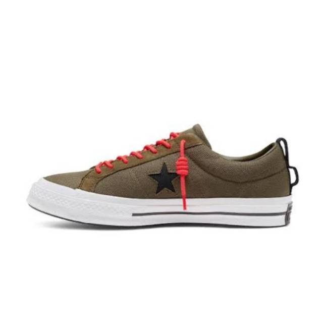 Converse One Star Webbing Twill Low Surplus Olive