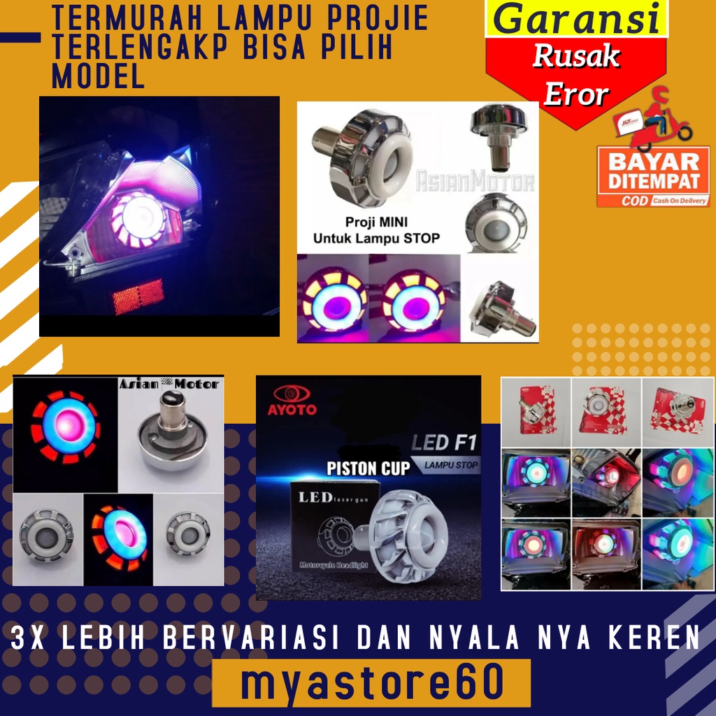 TERMURAH LAMPU PROJIE TERLENGAKP BISA PILIH MODEL LAMPU BELAKANG LAMPU STOP REM