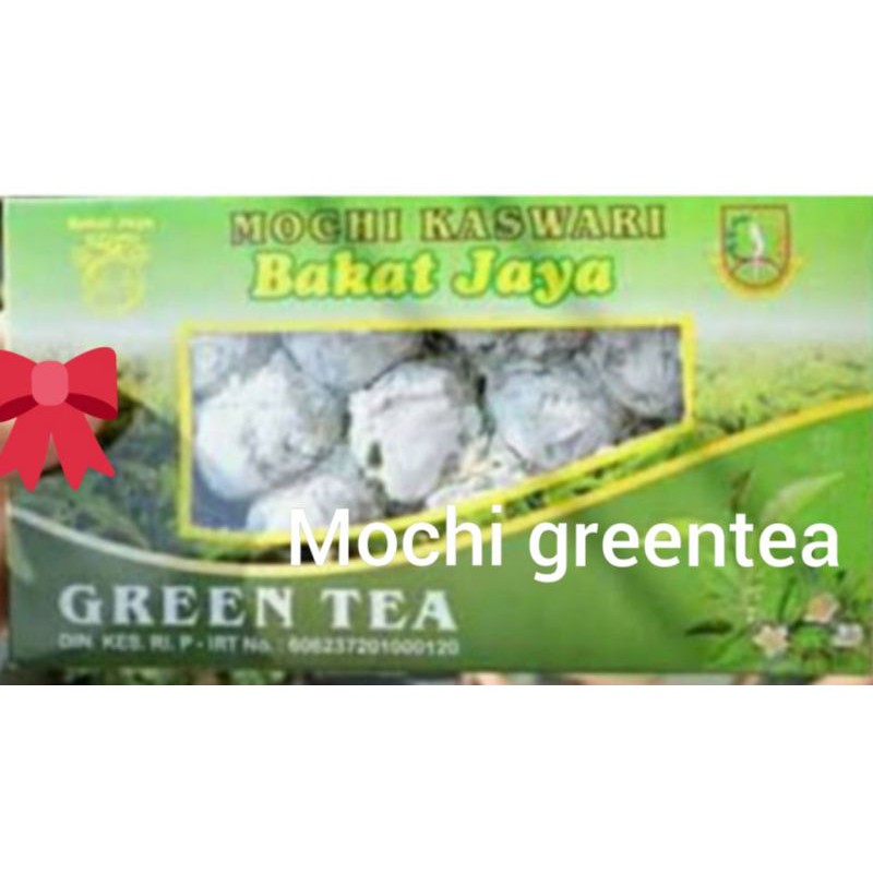 

mochi rasa greantea kue mochi kaswari bakat jaya sukabumi