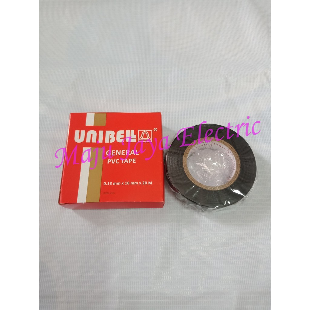 

Isolasi Kabel listrik UniBell General Electric Tape 20 M Meter Selotip