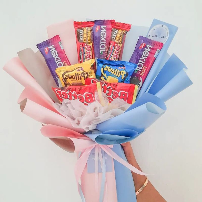 

bouqet snack Buket Jajan Buket Hadiah buket wisuda