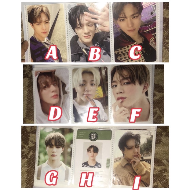 Photocard Jeno (Official)