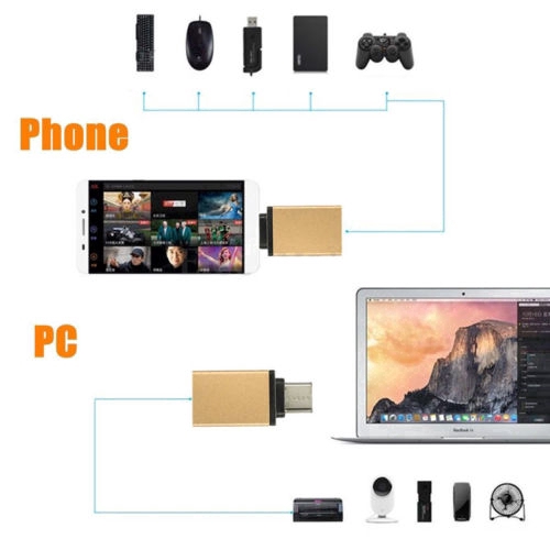 USB-C Type-C To USB OTG Mini Adapter 3.0 Converte For Samsung Galaxy Note8