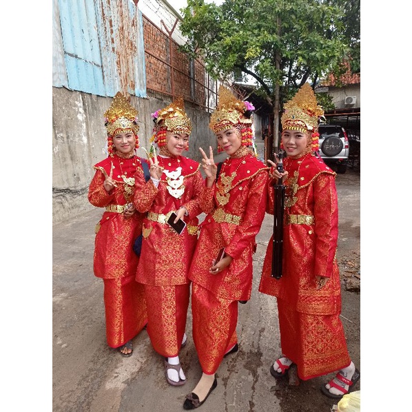 SEWA BAJU TARI / SEWA PENARI ADAT PALEMBANG PAGAR PENGANTIN
