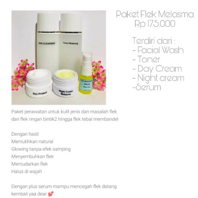 Paket Flek Melasma