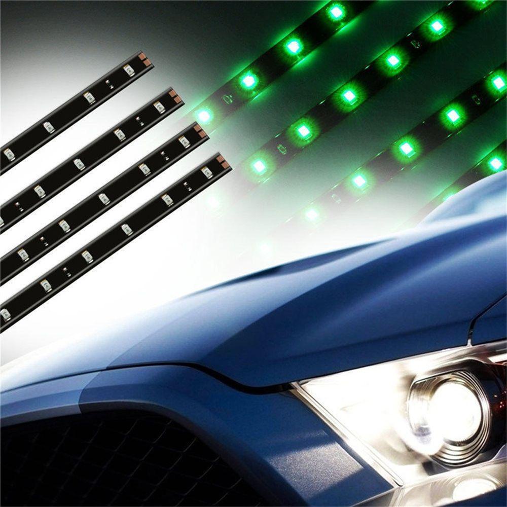 Populer Lampu LED Strip Mobil Waterproof2835Lampu Strip Light Bar Aksesoris Otomatis DC12V LED Strip