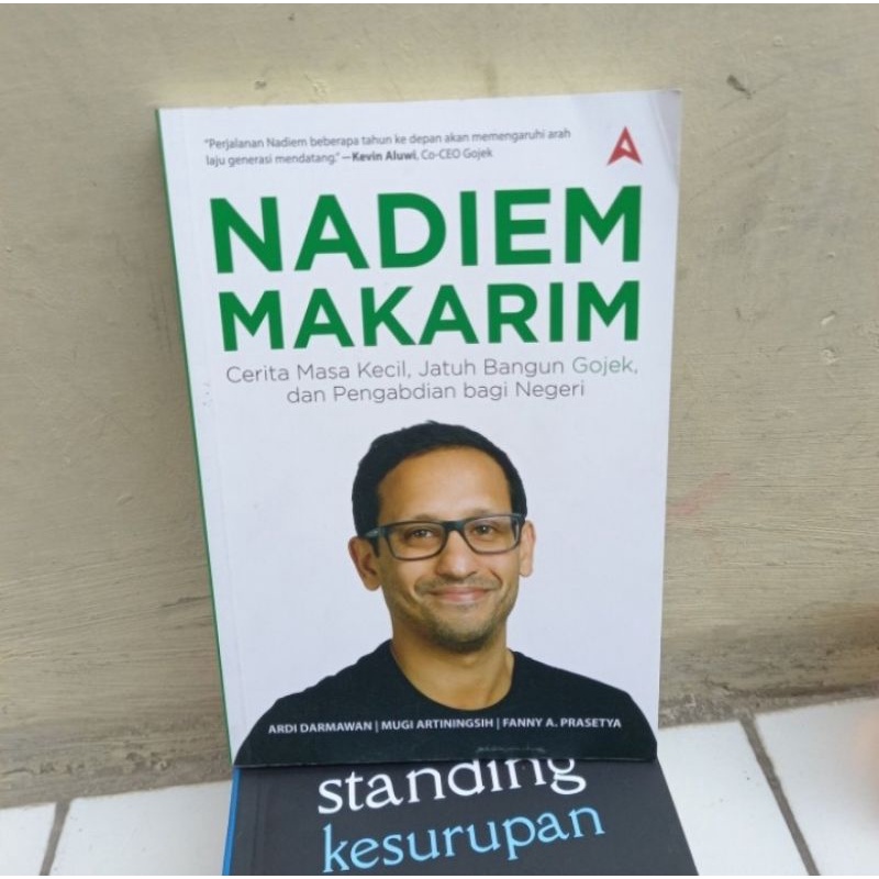 

BUKU NADIEM MAKARIM CERITA MASA KECIL JATUH BANGUN GOJEK DAN PENGABDIAN BAGI NEGERI