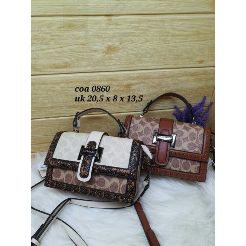 Tas COC import / tas wanita  coa uk 20,5 x 8 x 13,5