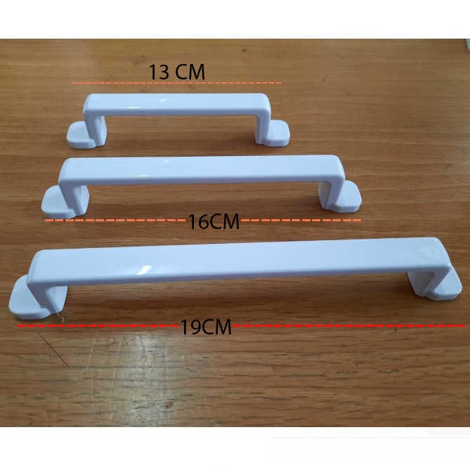 COD Handle Gagang Tarikan Laci Lemari Jendela PVC white GROSIR ECER READY MEDAN
