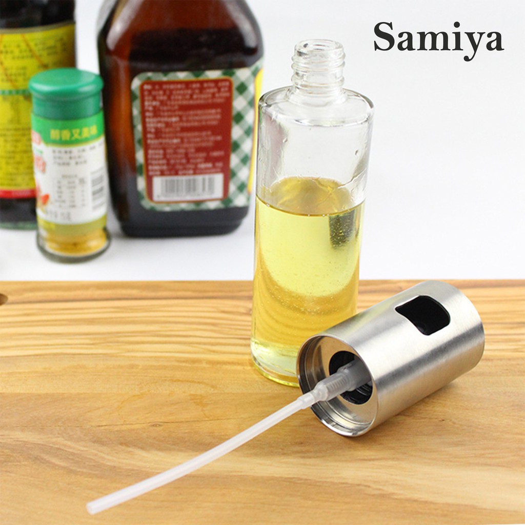 botol spray oil / botol minyak spray olive oil bbq chinese food 100ml / botol minyak spray