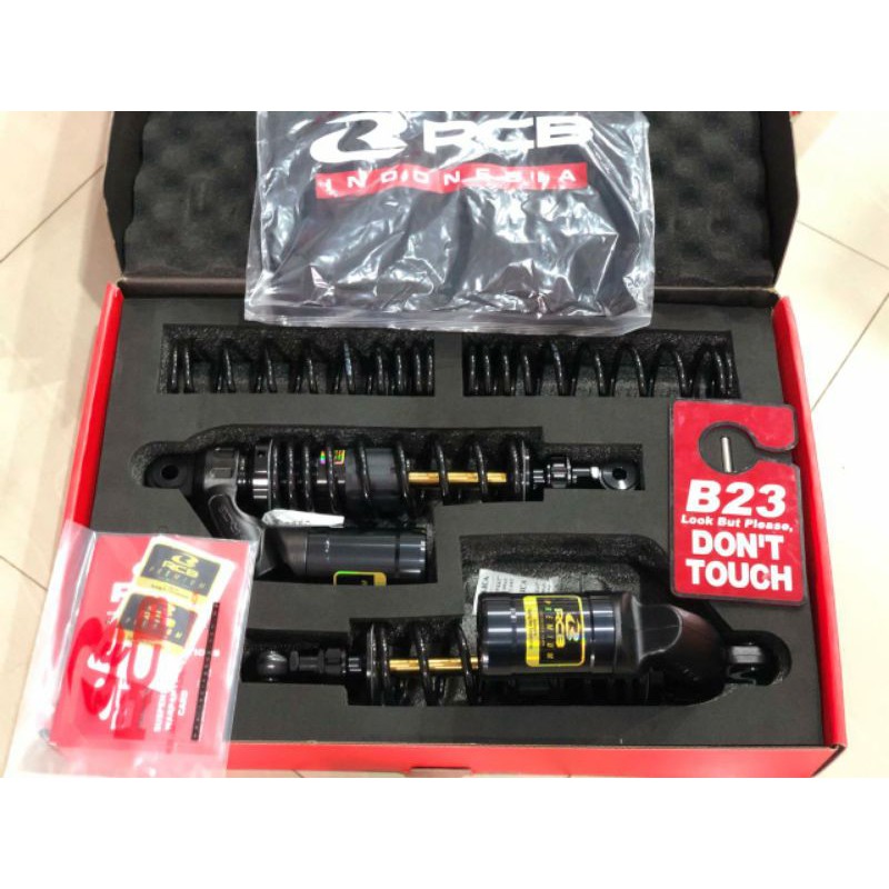 Shock rcb vs series black series bebek 320 mm  rx king supra kharisma racingboy suspension racing bo
