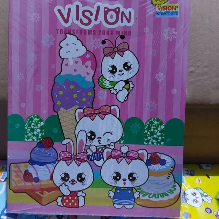 

Berkualitas! BUKU VISION ISI 10 PCS