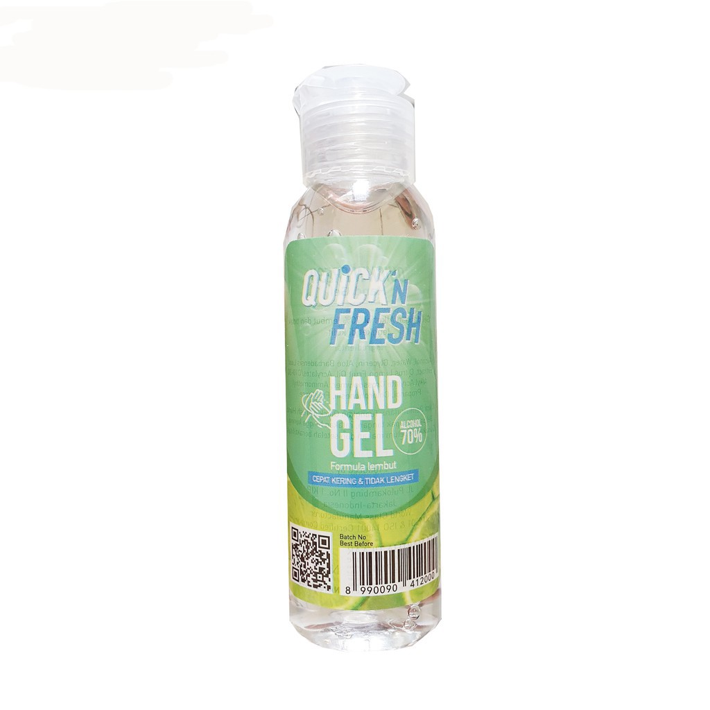 Quick N Fresh Hand Sanitizer Gel 60ml By Martha Tilaar