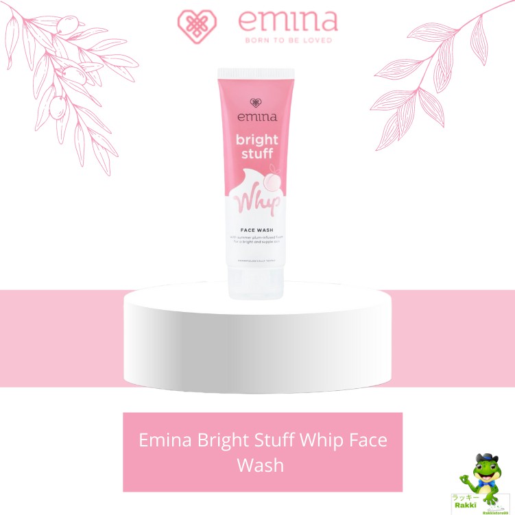 ❣️Rakkistore99❣️Emina Bright stuff Whip Face Wash 50ml (EMINA BS WHIP FW)