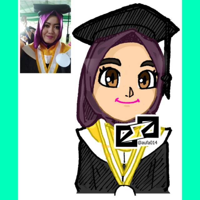 25 Gambar  Kartun  Orang Wisuda  Gambar  Kartun  Ku