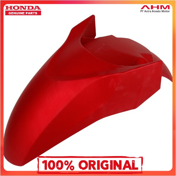 *Ori Ahm  Spakbor Depan Merah Doff Honda PCX 160 K1Z 61100-K1Z-N20MSR 61100K1ZN20MSR  Terjamin asli 