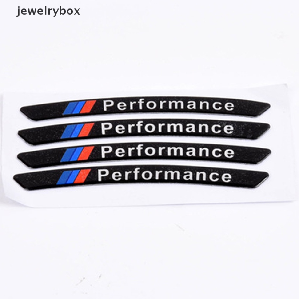 4pcs Stiker Decal Untuk Velg Mobil