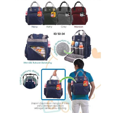 Kiddy Tas Bayi Ransel 3 in 1 KD5034 KD 5034