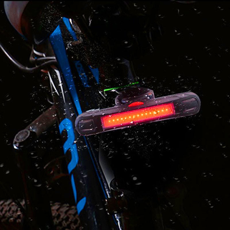 Lampu belakang Sepeda COB / lampu belakang sepeda led / lampu sepedah / lampu untuk sepeda - Red