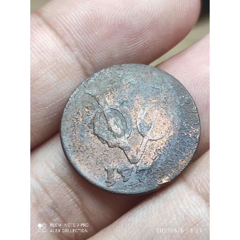 koin voc holland 1 duit 1770