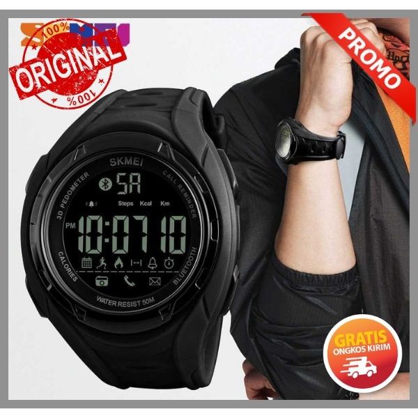 Smart Watch SKMEI 1316 Bluetooth Pedometer Smartwatch - 50M Waterproof