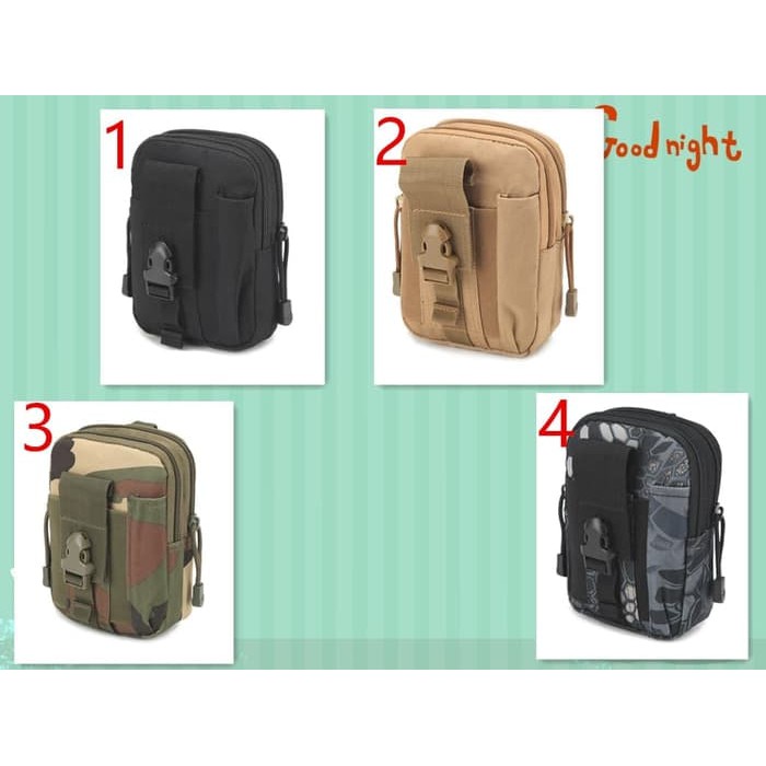 Tas pinggang Dompet /sarung Hp army