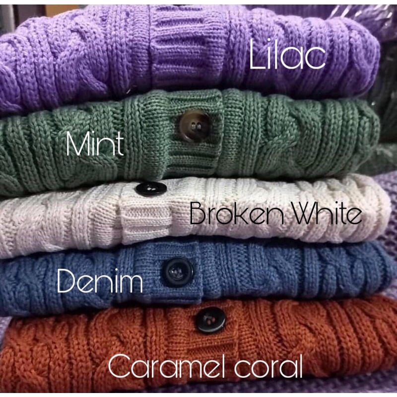 ZASKIA CARDIGAN - LONG CARDI CABLE POCKET PREMIUM A5