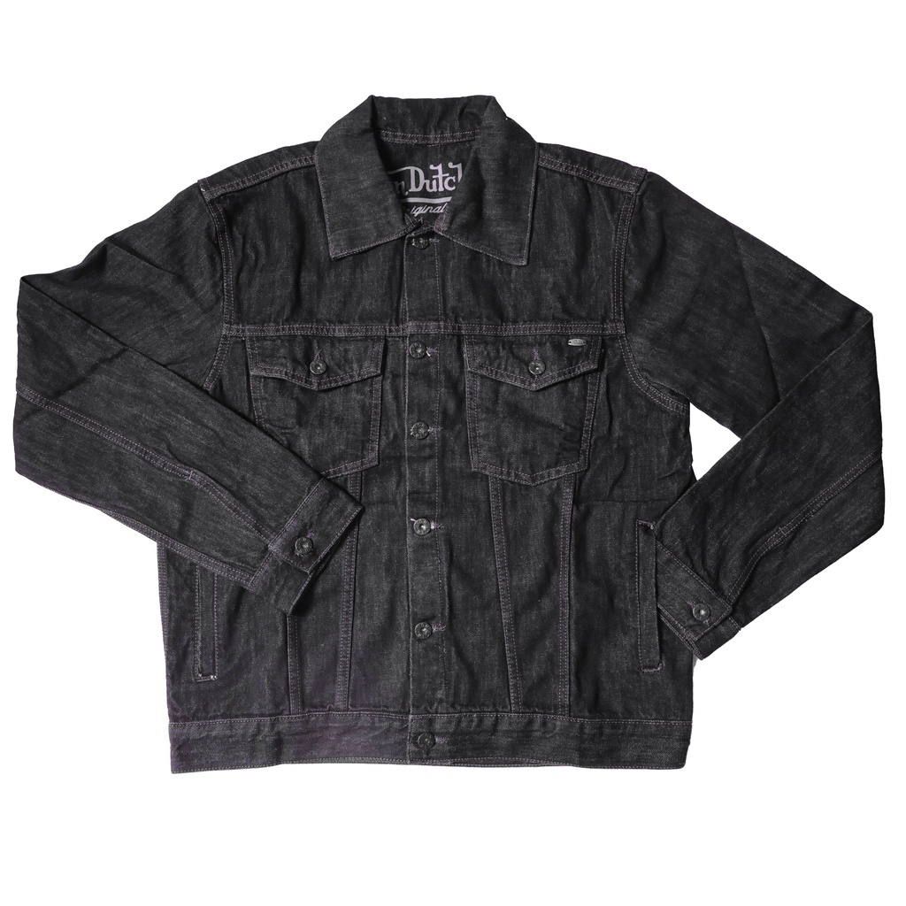 Von Dutch Denim Jacket 0553 Black