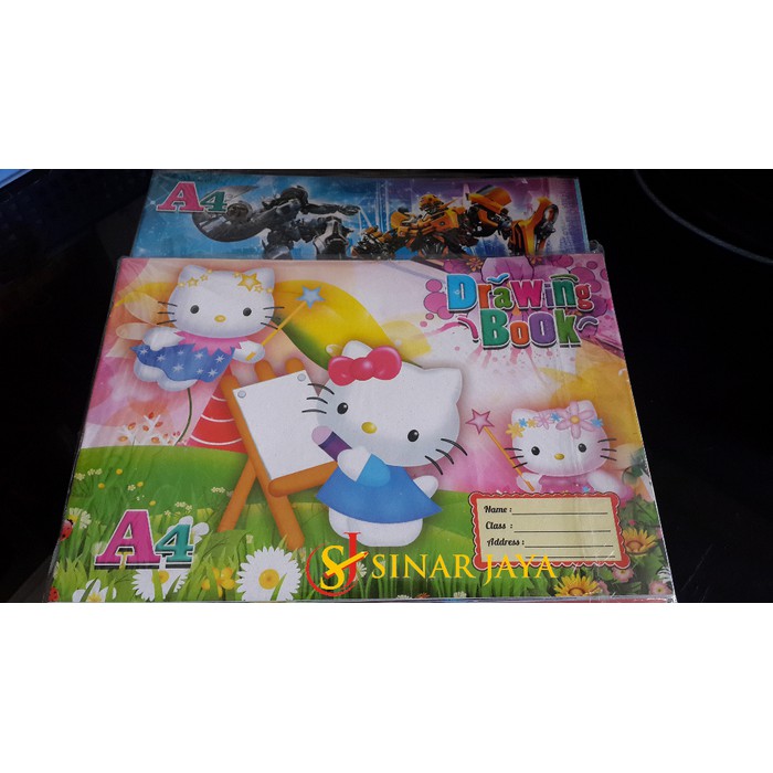 

Kiky Sketch Book - Papan Tulis Gambar - Lyra Sketch Book Buku Gambar Character A4 Produk Terbaik