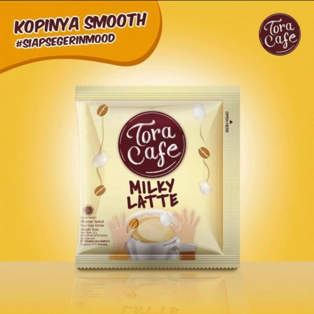 Kopi Toracafe Milky latte Renceng isi 10 Sachet @22G